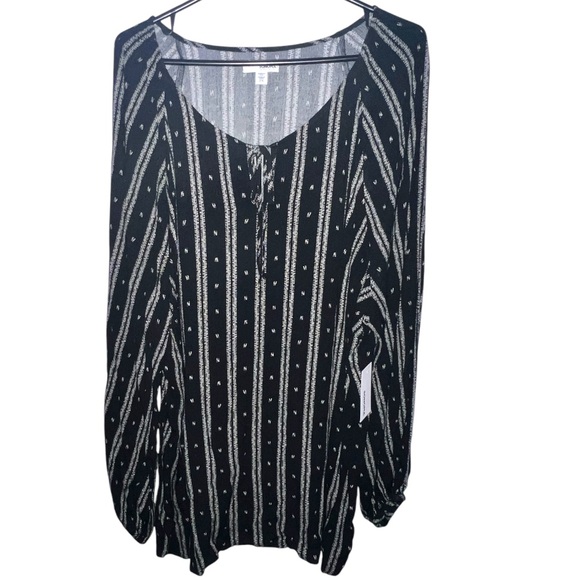 SONOMA | NWT “GOODS FOR LIFE” LONG SLEEVE TASSEL TOP - Picture 1 of 9